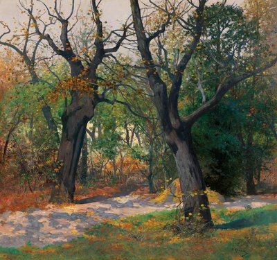 Herbstmorgen von Adolf Kaufmann